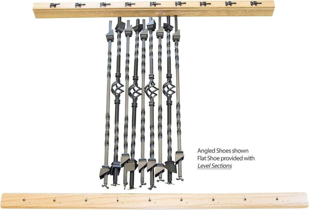 Black Metal Stair Rail Section Kit J3160