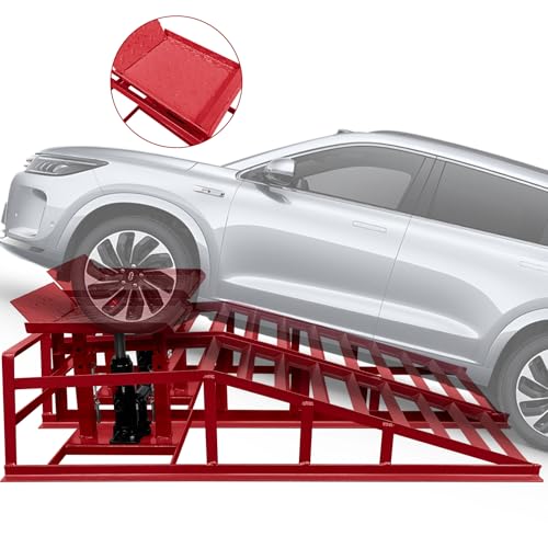 Hydraulic Car Ramps 2 Pcs 11000lbs Automotive Hydraulic Lift N168983