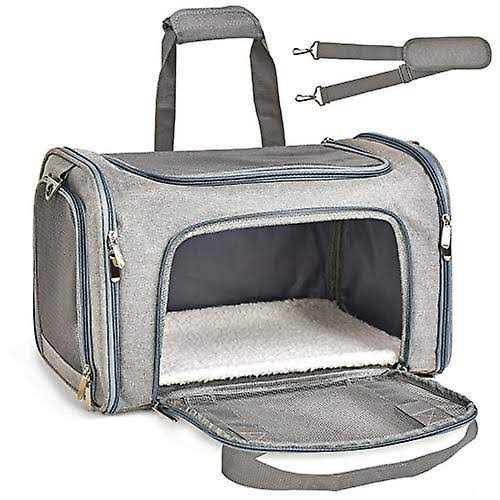 Cat Carrier for Small Medium Cats Puppies up to 15 Lbs H372