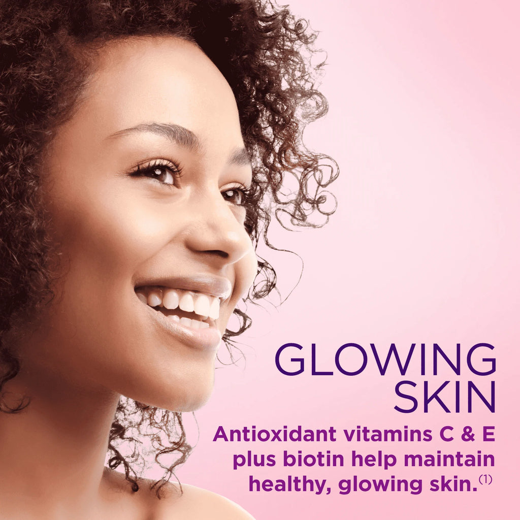 Advanced Hair, Skin and Nail Biotin & Vitamins A, C, & E Softgels, 120 Ct R469689