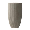 24 Inch Tall Concrete Planter with Drainage Hole L3890