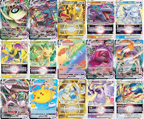 5 Pokemon Card VMAX VSTAR Bundle X7880