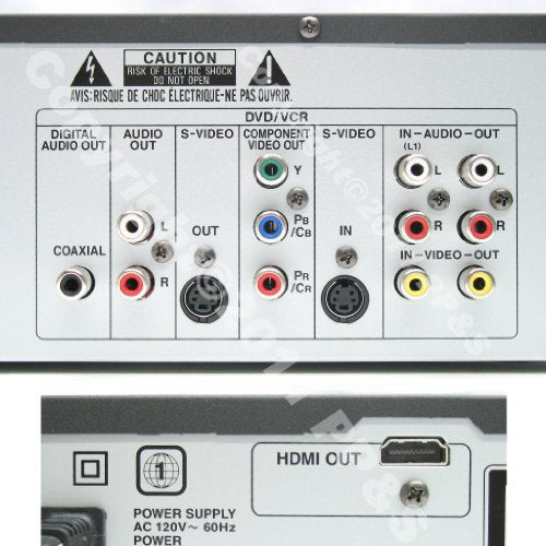 DVD Recorder VCR Combo with HDMI P718