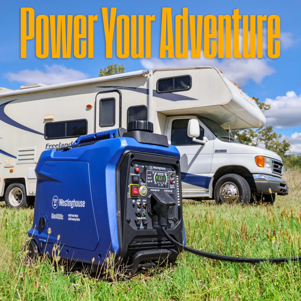 4000 Peak Watt Gas Portable Inverter Generator with Remote Start X632