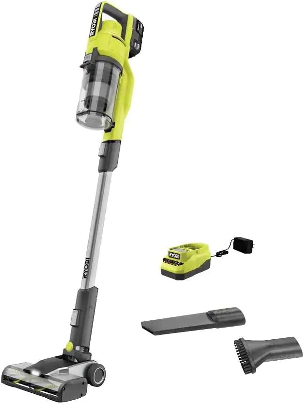 Cordless Stick Vacuum Cleaner Kit with 4.0 Ah Battery and Charger Y1222