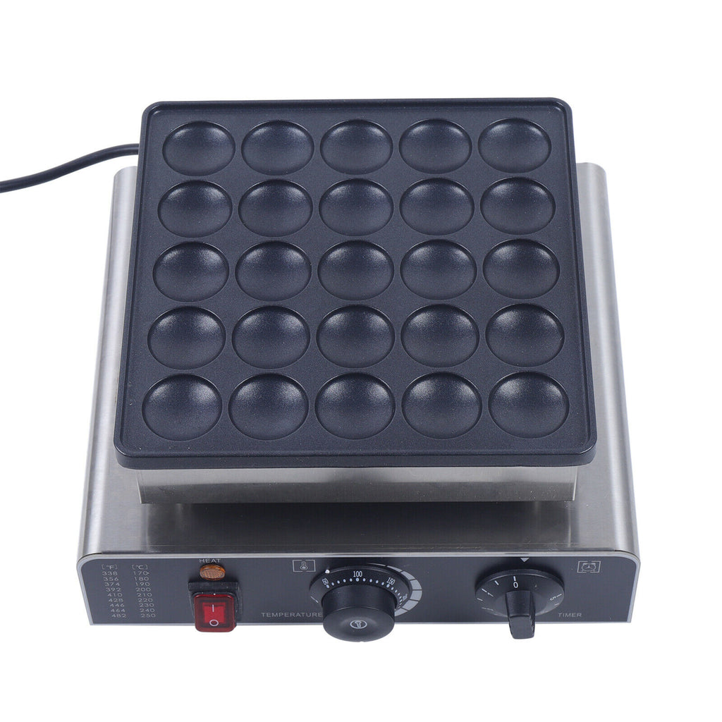 800W Commercial Nonstick Waffle Maker M32943