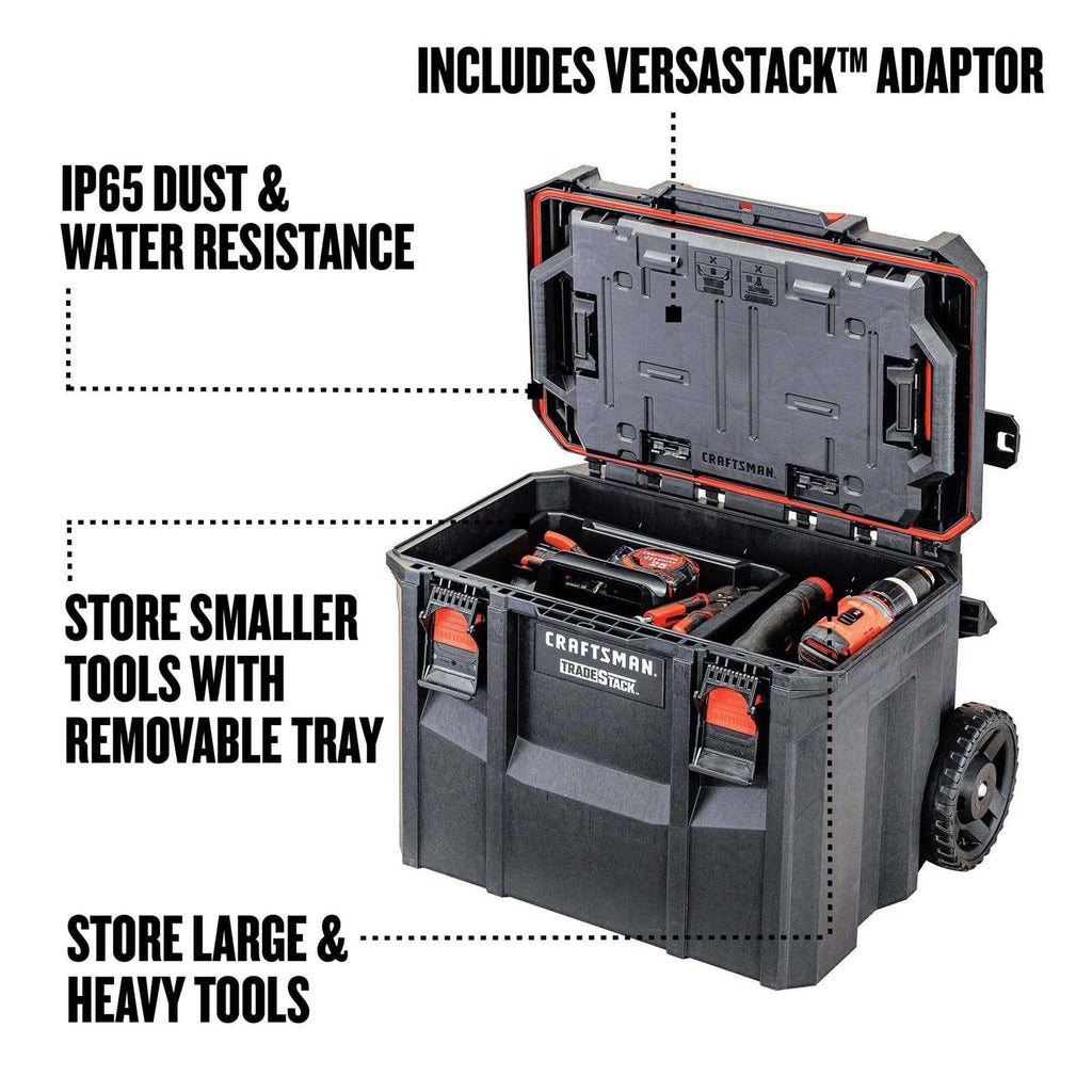 22.5-in Black Structural Foam Lockable Tool Box X972299