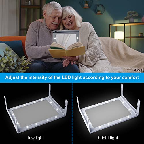 36 LED Dimmable Floor Magnifying Lamp with Stand Y31154