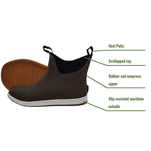 Men's Waterproof Slip Resistant Fishing Deck Shoe T59294