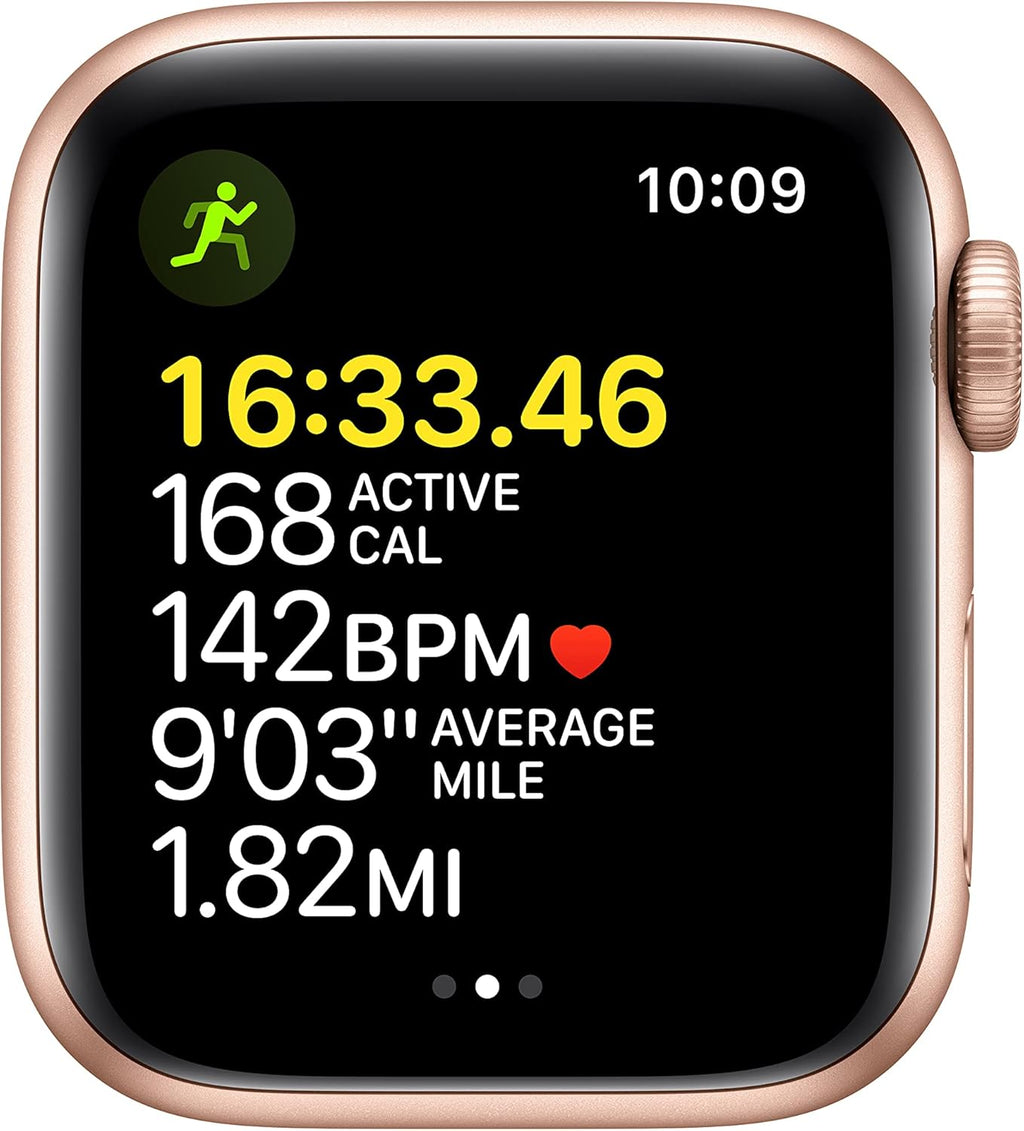Gold Aluminium Case Smart Watch with Starlight Sport Band S179