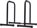 Black Heavy Duty Adjustable Dip Bar, 440 LBS Loading Capacity K879
