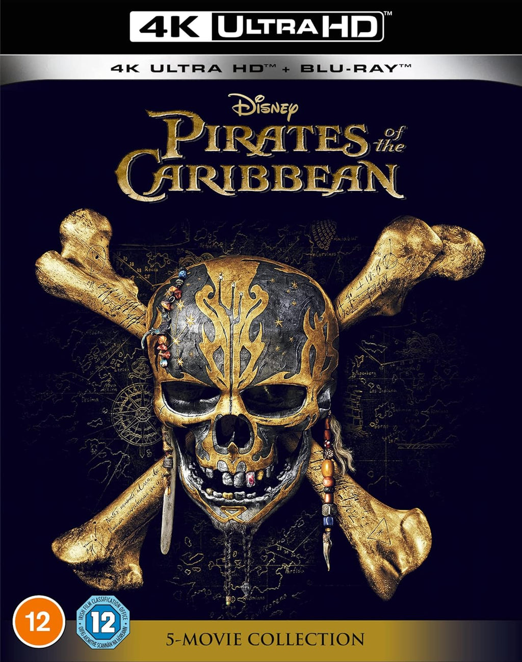 Pirates of The Caribbean 1-5 UHD Steelbook G8779
