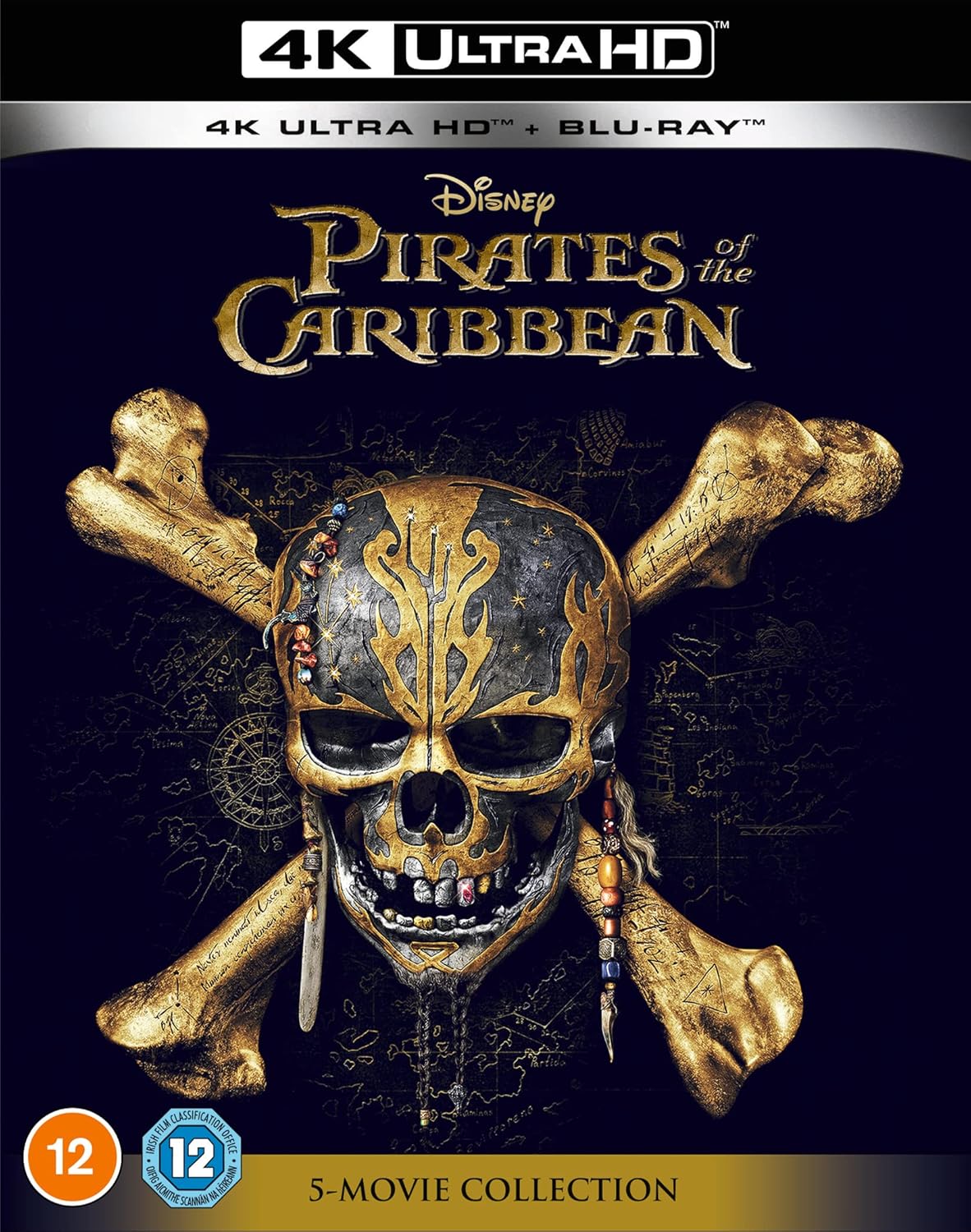 Pirates of The Caribbean 1-5 UHD Steelbook G8779