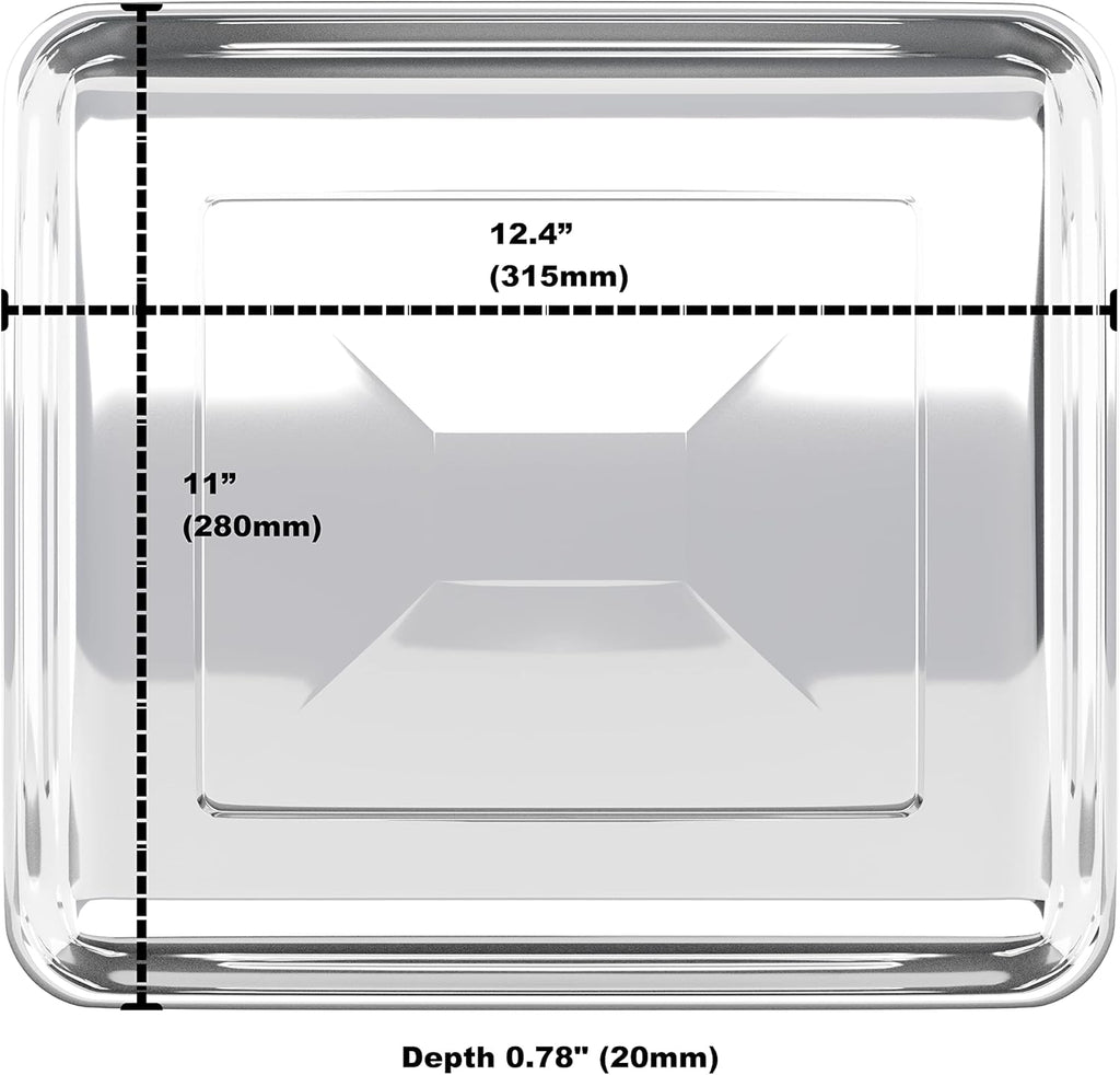 Stainless Steel Baking Tray Pan and Air Fryer Basket T59265