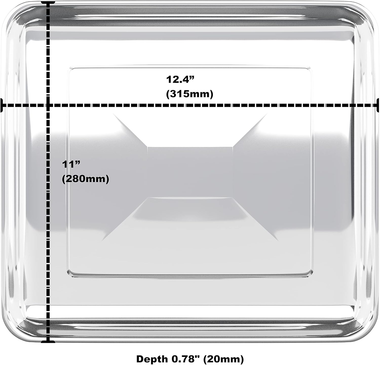 Stainless Steel Baking Tray Pan and Air Fryer Basket T59265