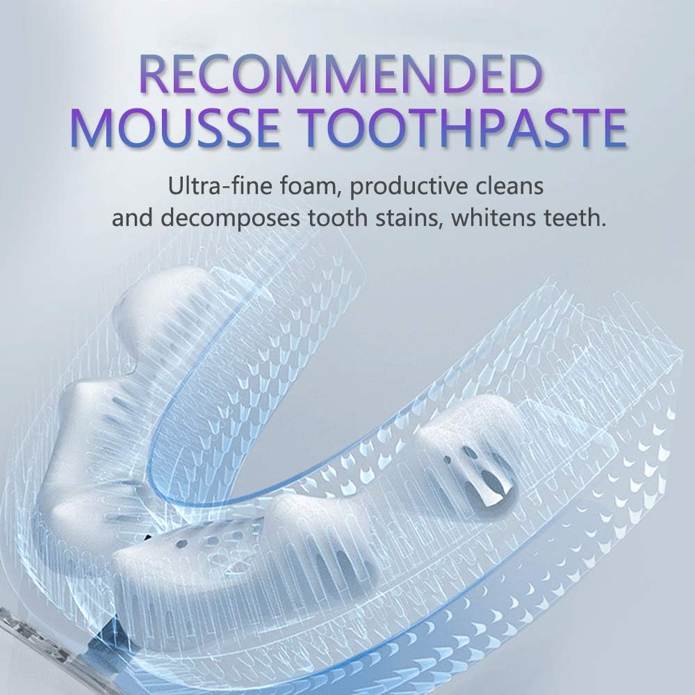 U Shaped Automatic Toothbrush with Wireless Charging H390