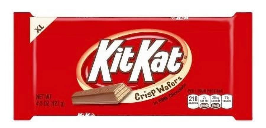 XL 4.25 oz Milk Chocolate Candy Bar Pack of 6 R316754