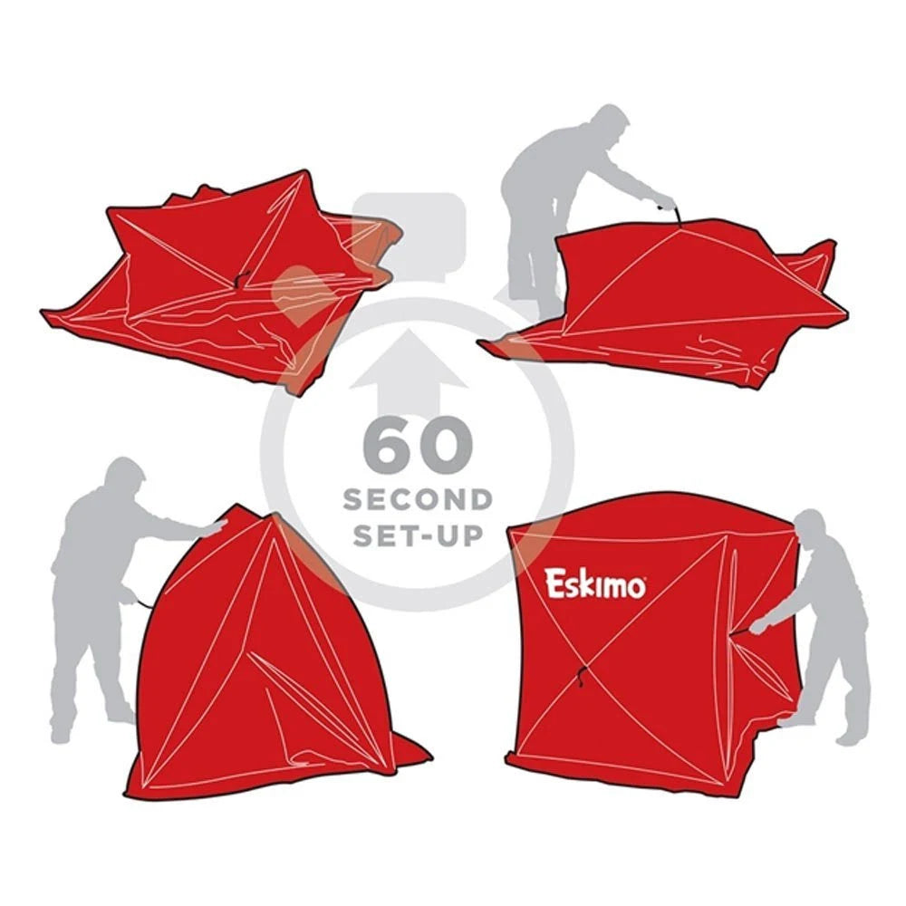 Two Person Portable Ice Fishing Shelter Tent H570