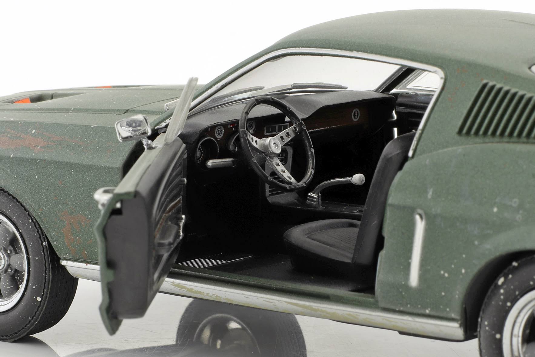 1/24 Diecast 1968 Ford Mustang GT Fastback Green D357