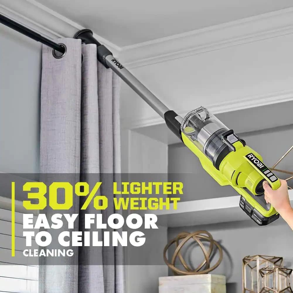 Cordless Stick Vacuum Cleaner Kit with 4.0 Ah Battery and Charger Y1222