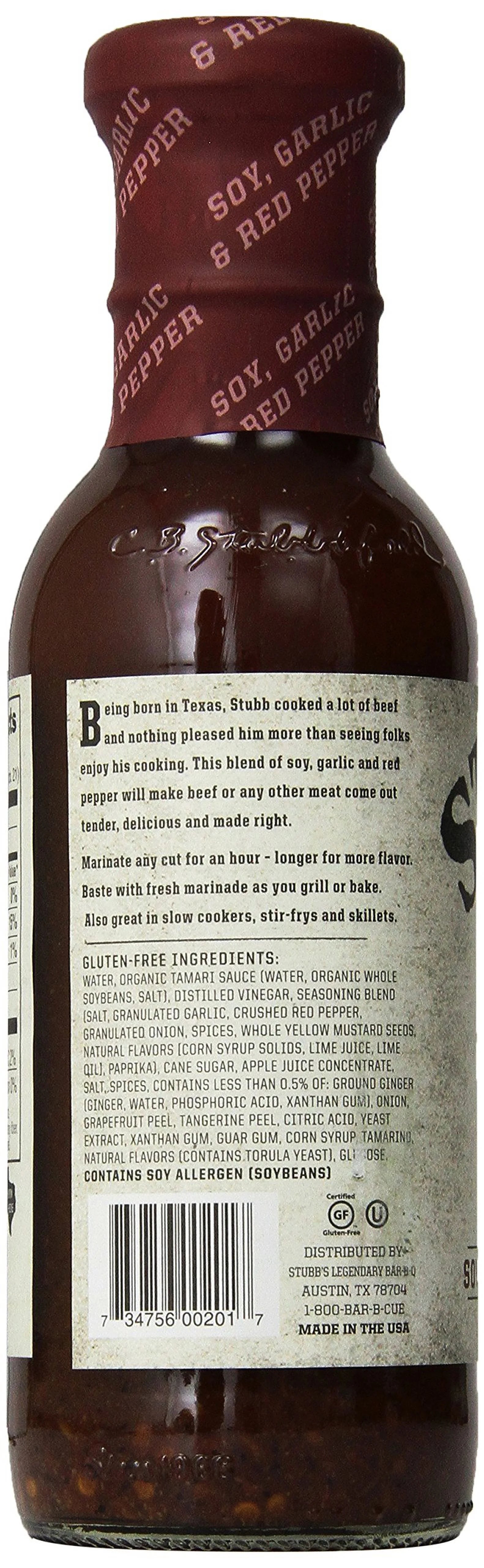 Beef Marinade, 12-Ounce Bottles (Pack of 6) N40207