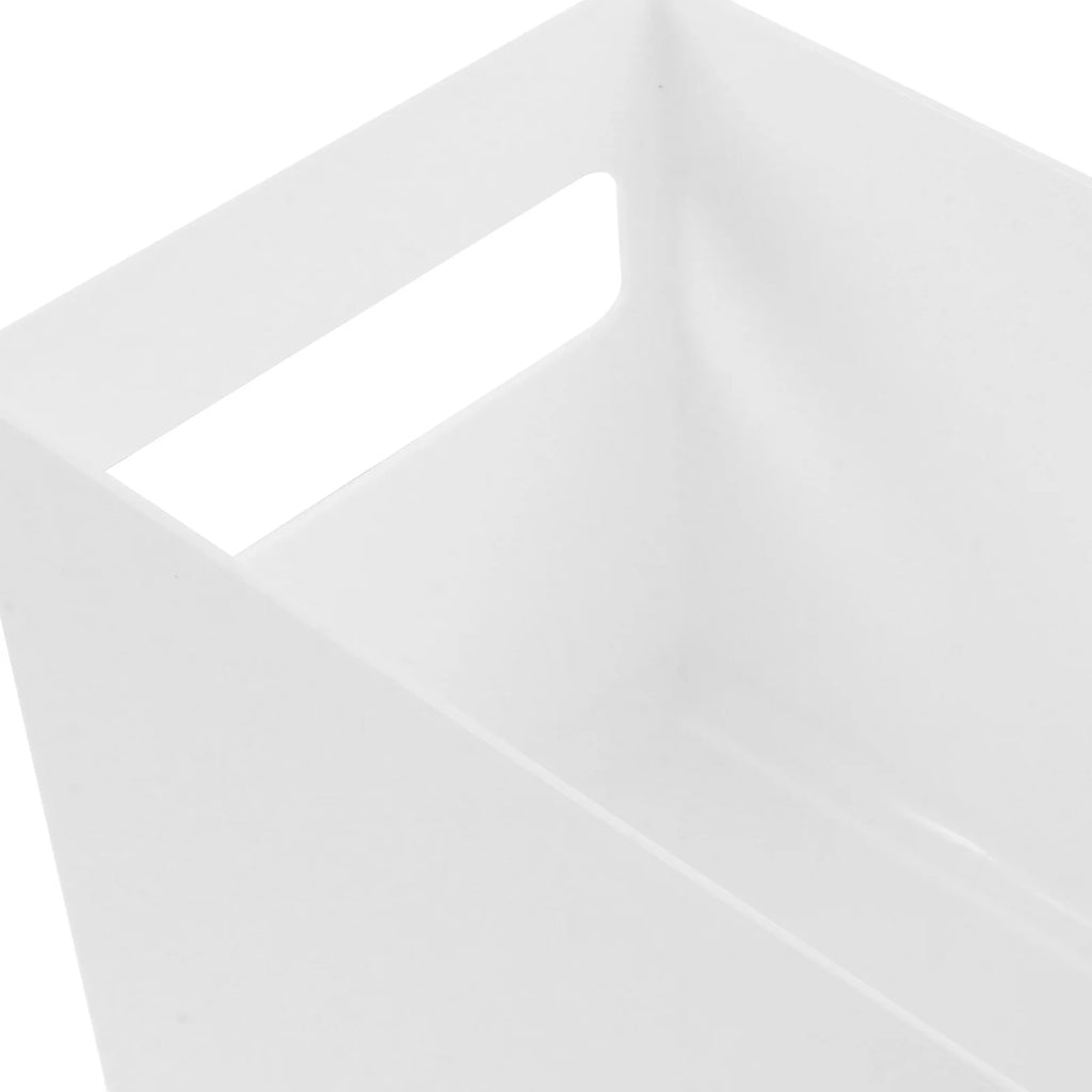 White 21X15X14CM Storage Bin C4422
