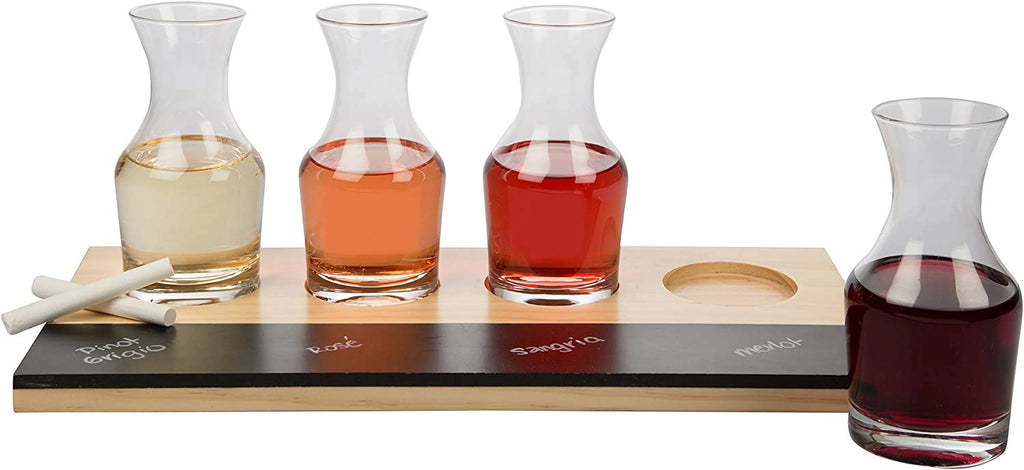 4-6oz Decanter Glasses with Paddle F501079