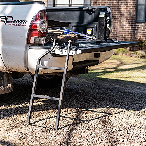 Black Tailgate Ladder Q7918