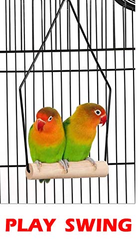 66-Inch Open Top Flight Bird Cage with Removable Rolling Stand F754
