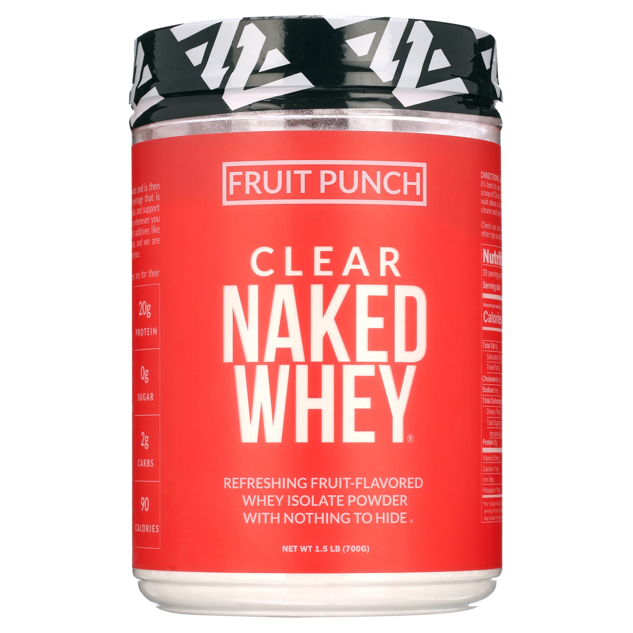 Fruit Punch Whey Protein Isolate, 30 Servings C142312