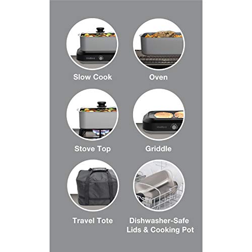 Slow Cooker with Non-stick Variable Temperature Control I945327