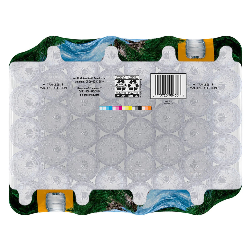 16.9 Fl Oz 40 Count Natural Spring Water C847