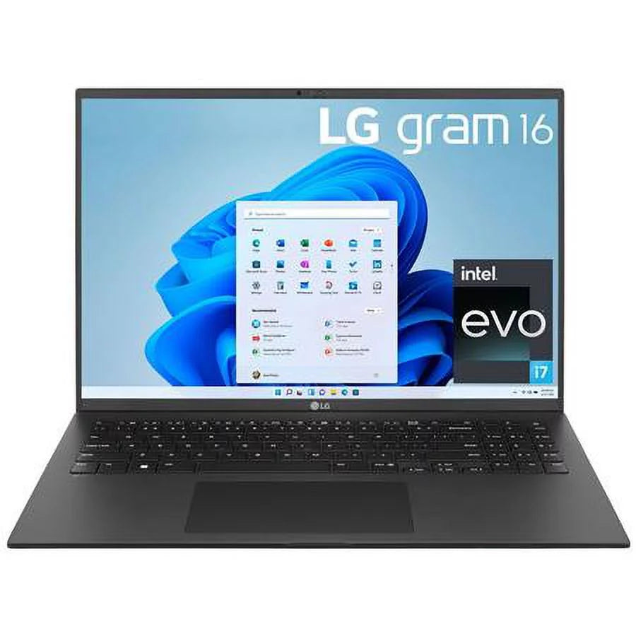 16" WQXGA Notebook Computer, Intel Core i7-1260P 2.1GHz, 16GB RAM, 1TB SSD, NVIDIA GeForce RTX 2050 4GB, Windows 11 Home, Charcoal Gray R654