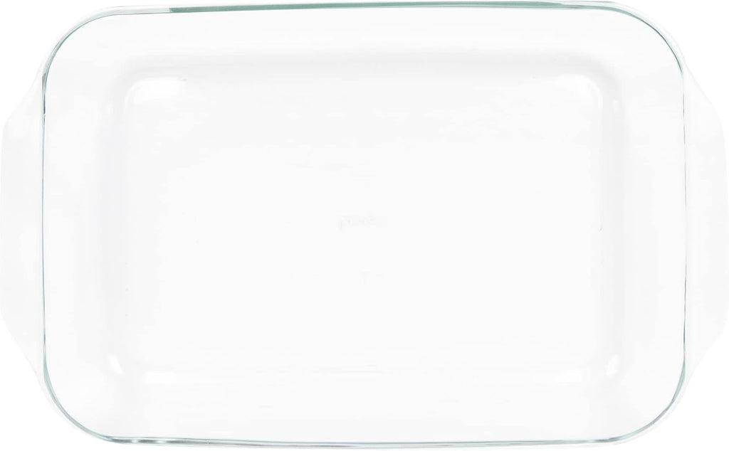 3qt and 2qt Rectangular Glass Baking Dishes Combo Set D129