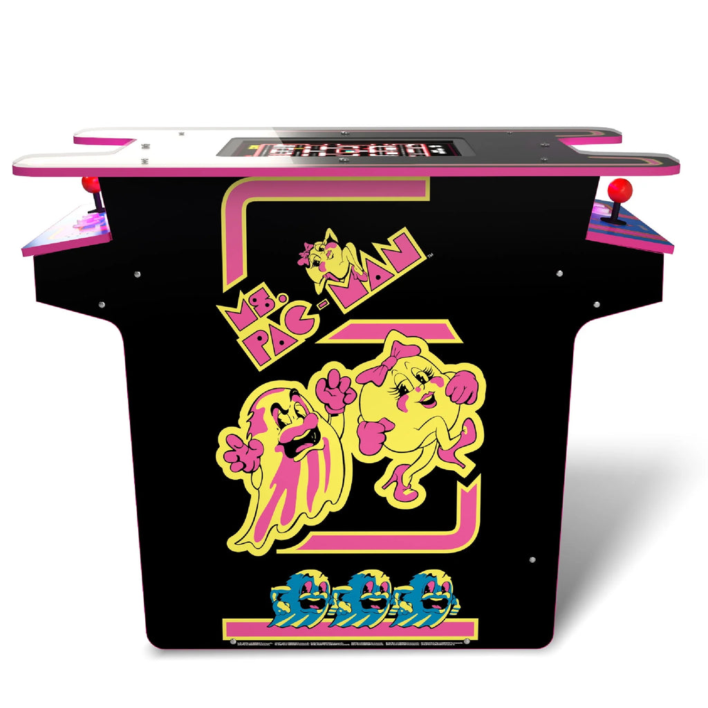 Black Head-to-Head Arcade Table with 12 Games F21811