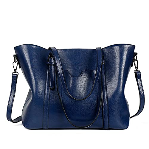 Brown Leather Top Handle Satchel Tote Bag O96868