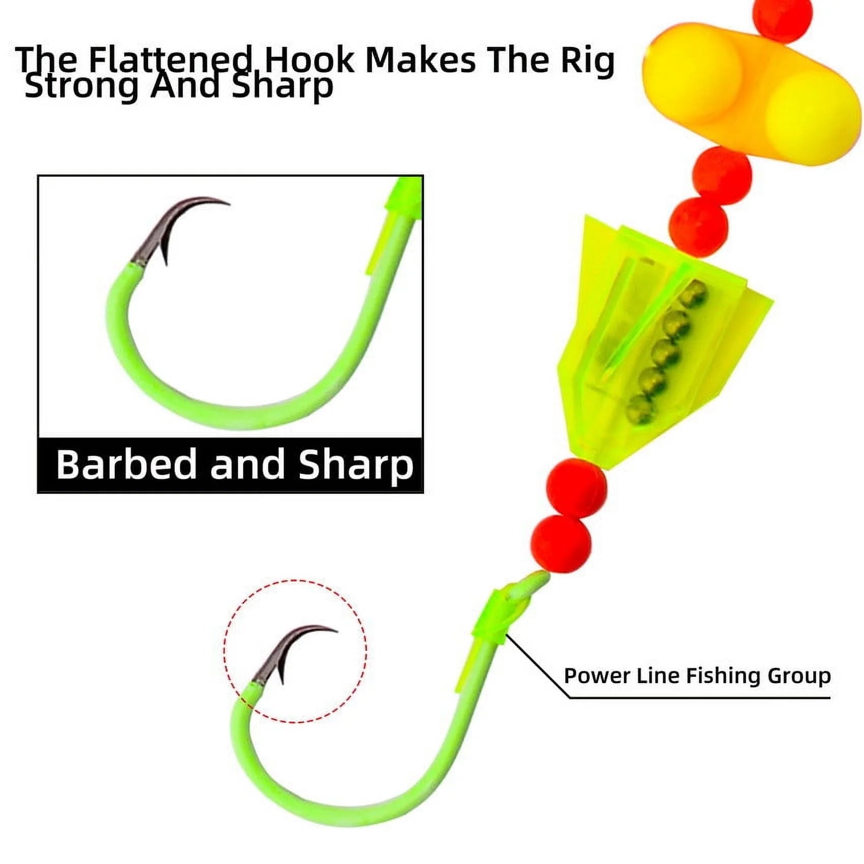 5pcs High Carbon Steel Circle Hooks 6/0 8/0 10/0 Catfish Rigs F74716