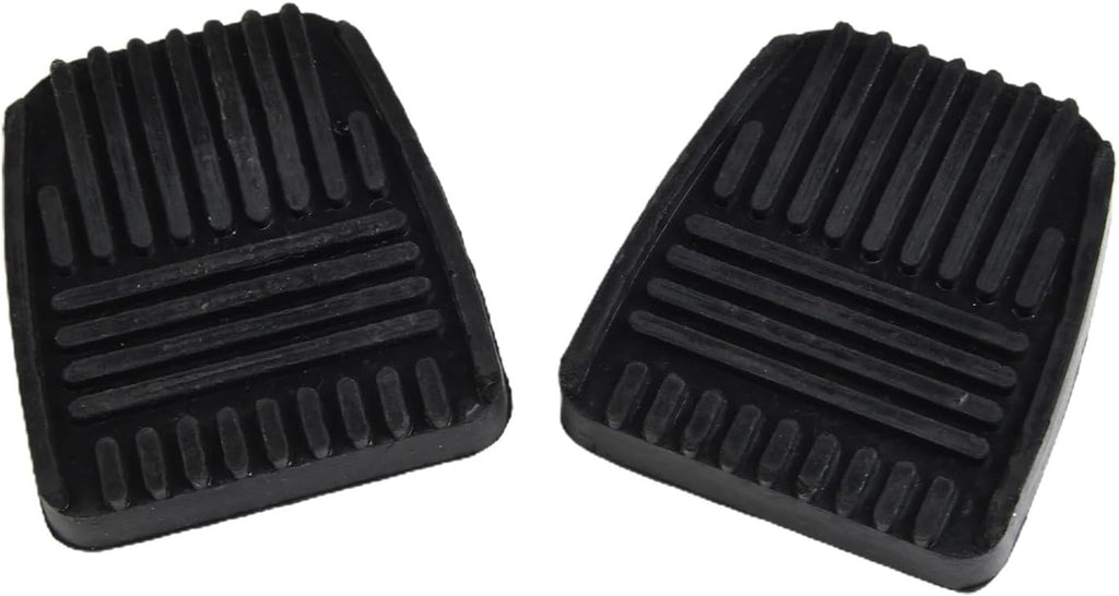 2Pcs Car Rubber Clutch Brake Pedal Pads Covers X92909