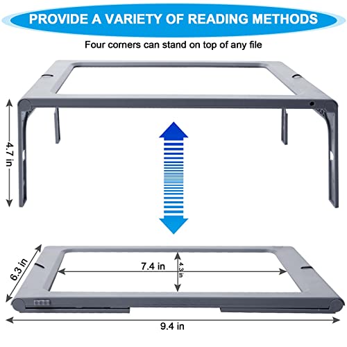 36 LED Dimmable Floor Magnifying Lamp with Stand Y31154
