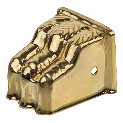 Small Stamped Brass Furniture Leg Claw Feet B927260