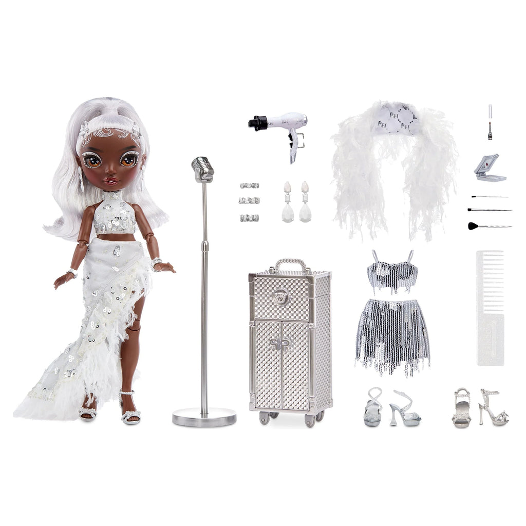 Rainbow High Fashion Doll with 2 Designer Outfits and Vanity Playset Y872