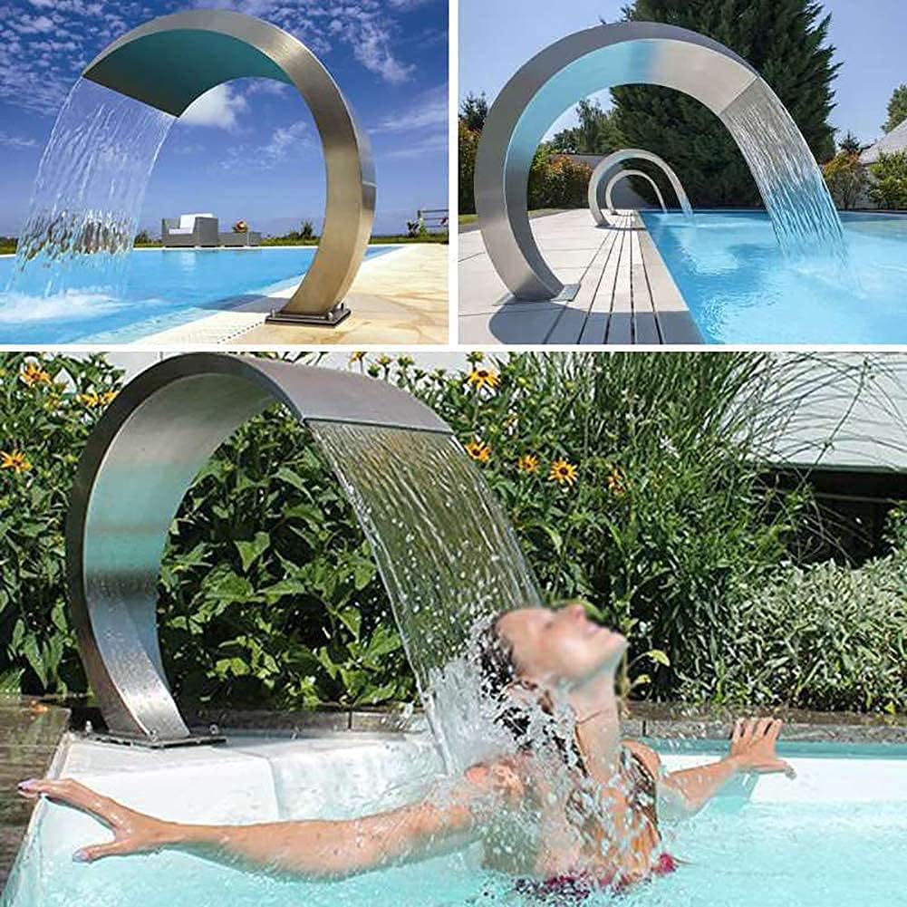 Stainless Steel Waterfall Fountain I960287
