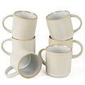 Smoky Blue 12 oz Coffee Mug Set of 6 O413
