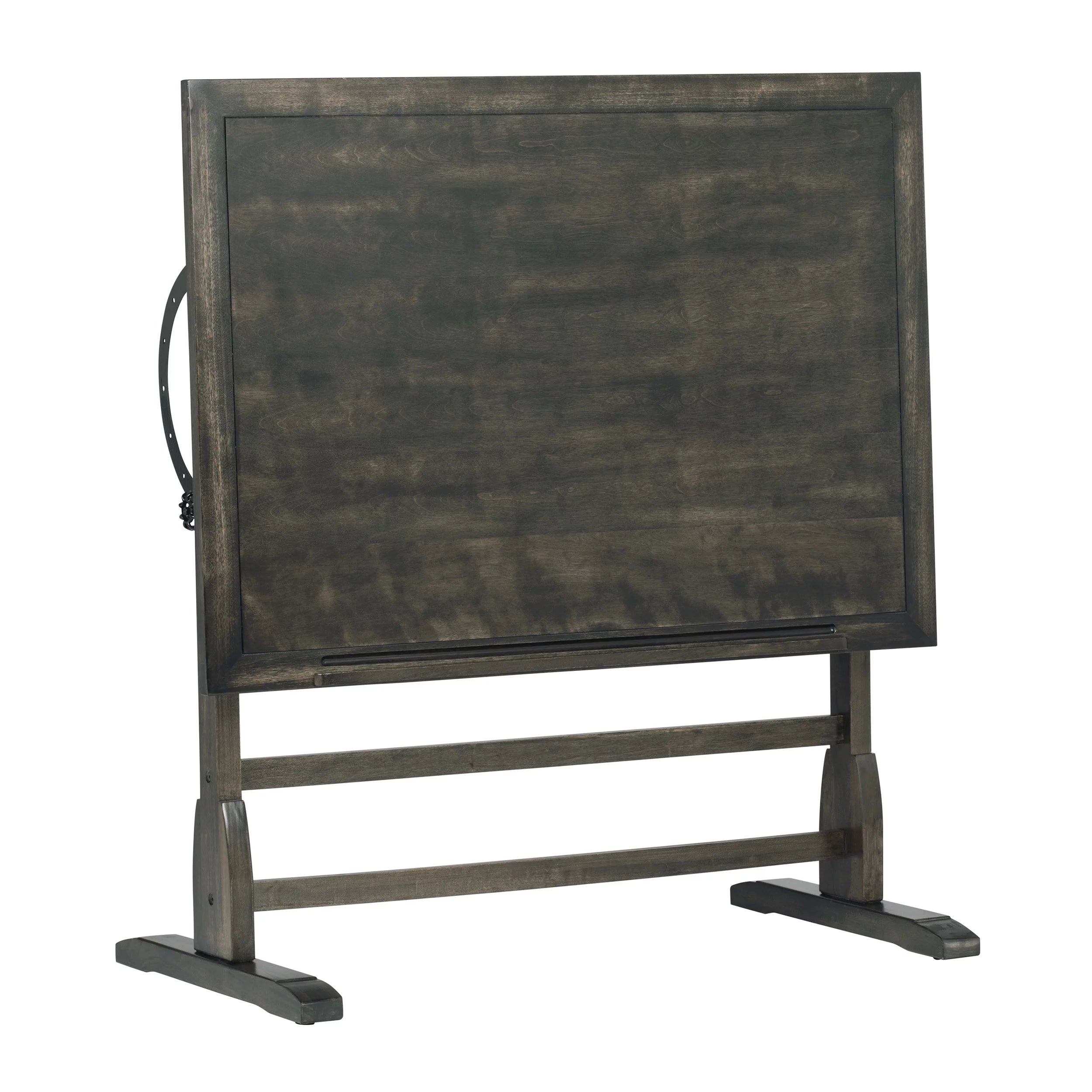Solid Wood Drawing Table with 42" x 30" Adjustable Tilting Top S36076