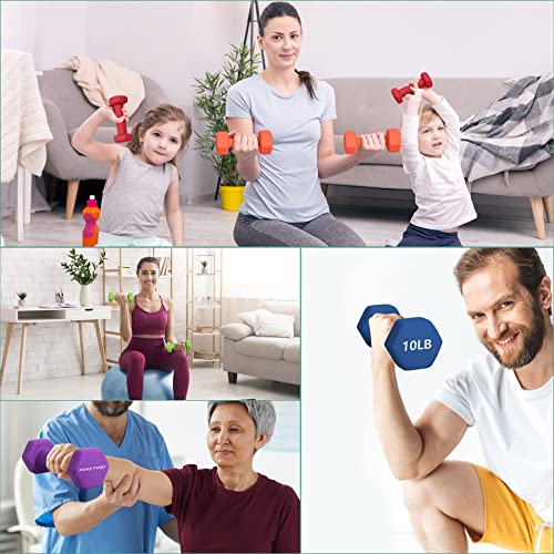 Neoprene Dumbbell Pairs 2LB 3LB 5LB 8LB 10LB L57711