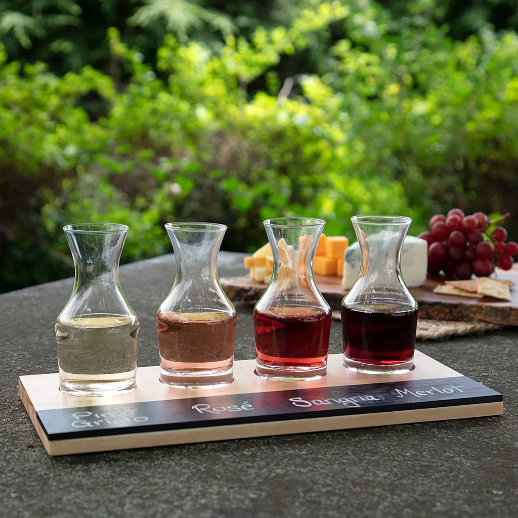 4-6oz Decanter Glasses with Paddle F501079
