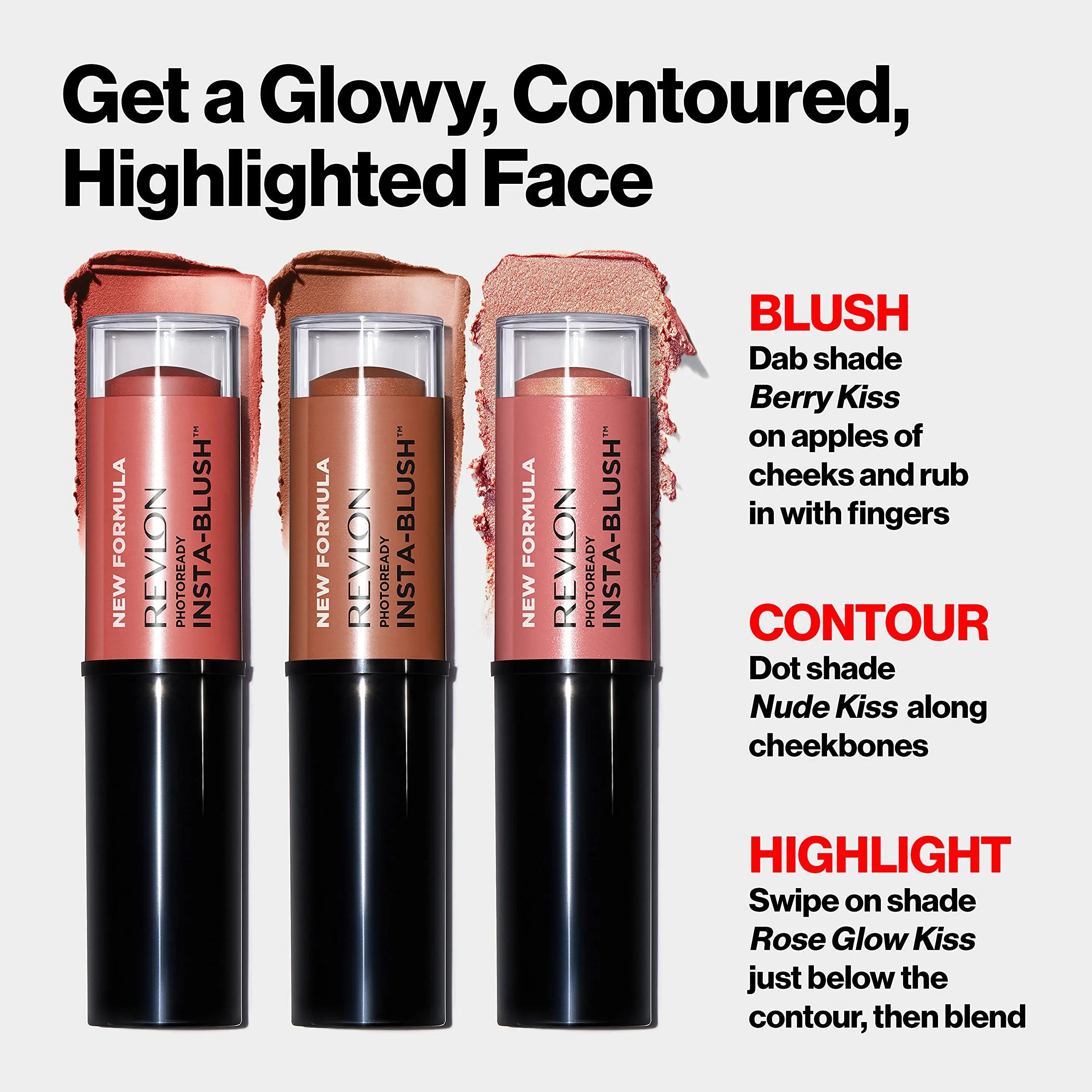 Rose Gold Kiss 1.15 Oz Blush Stick K88266