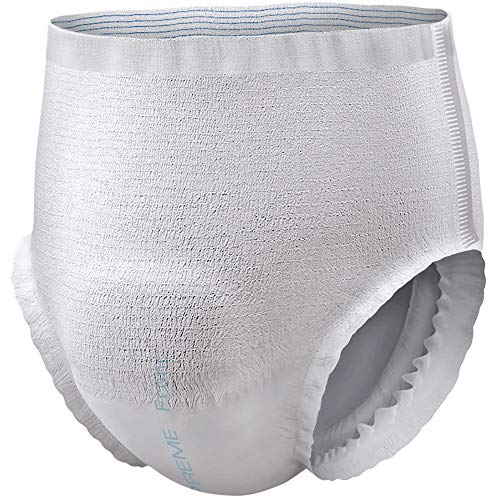 Medium White Unisex Adult Diapers, 56 Count G714