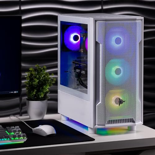 Gaming PC Desktop, Intel i5 13400F 2.5 GHz, RTX 4060 8GB, 2TB SSD, 32GB DDR5 RAM, Win 11 Home K1784