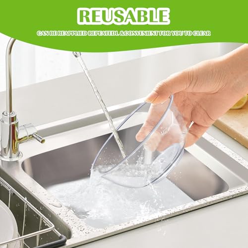 12 oz Clear Plastic Bowls 100 Pack Disposable Hard Small Bowls E943
